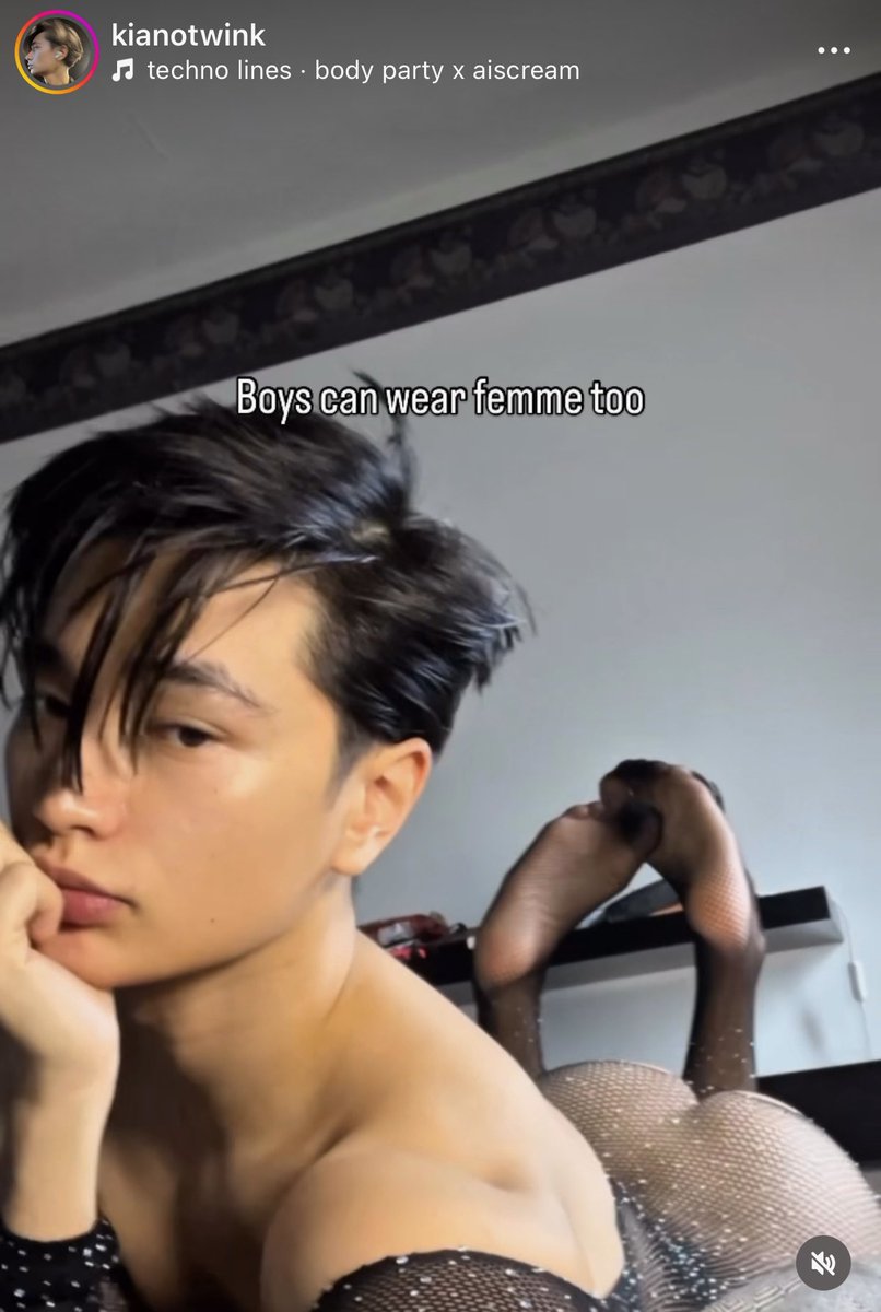 Kian, an Asian twink boy 