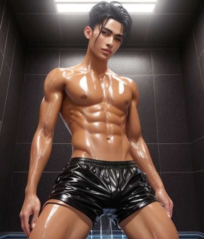 wet boy fetish